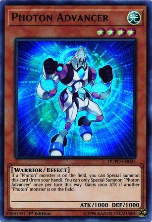 Yu-Gi-Oh! - Photon Advancer - DUPO-EN034 - Ultra Rare - 1st Edition - Duel Power