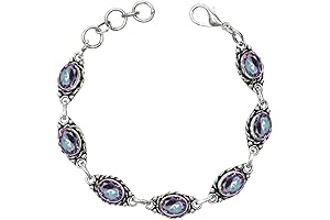 Mystic Topaz Stone Bracelets: Dazzling Gemstones for the Mystic Soul