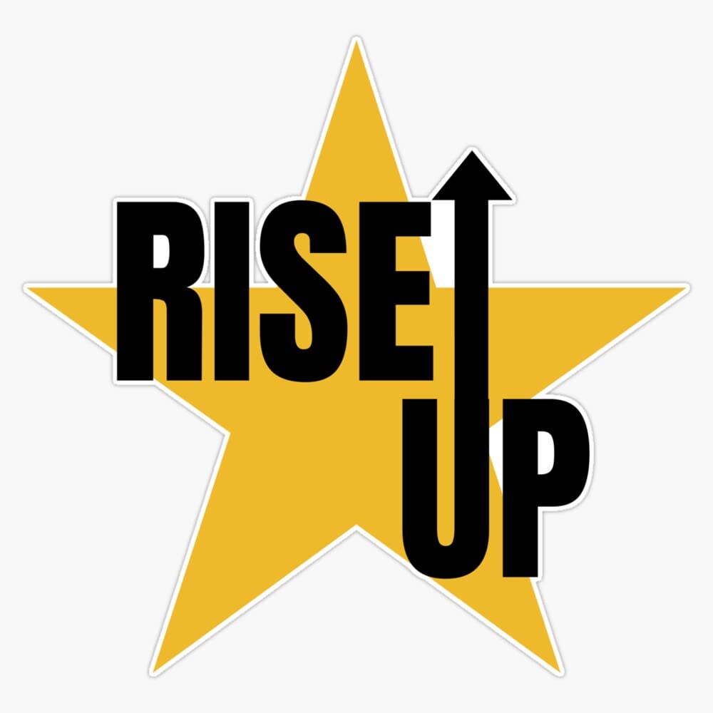 Rise Up // Hamilton // Hamilton The Musical Bumper Sticker Vinyl Decal 5 inches
