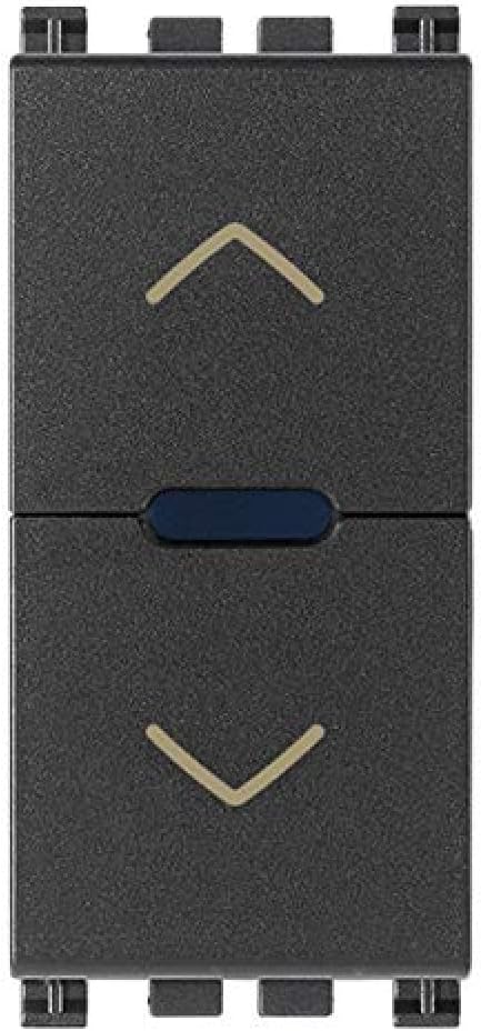 19196 Arké Electronic Central Switch Quid for Roller Shutters Cosφ 0.6 2 A 220-240 V~ 50/60 Hz, Location Memory