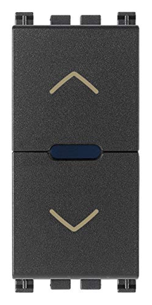 Vimar 19196 Arké Electronic Central Switch Quid for Roller Shutters Cosφ 0.6 2 A 220-240 V~ 50/60 Hz, Location Memory