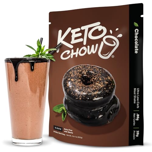 Keto Chow Chocolate Core (w/Stevia) - Keto Meal Replacement Shake