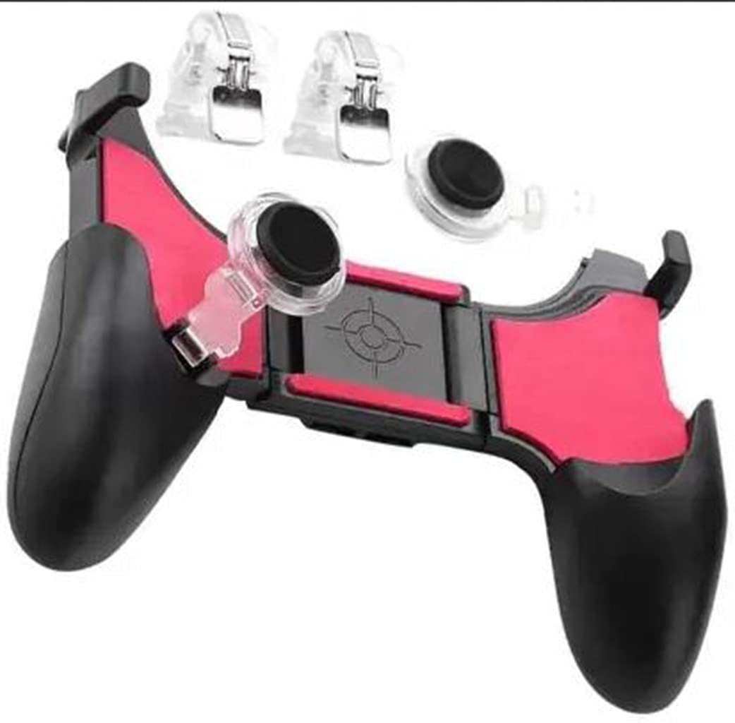 Gadgets Appliances New 5 in 1 PUBG Fire Gamepad (Red, Black, For Android, iOS) - Set of 1 (B0932MXY95) Amazon Price History, Amazon Price Tracker
