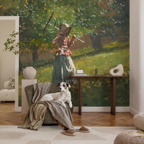 Décor mural adhésif lavable 312x219 cm pour rénover un mur de salon facilement - 3