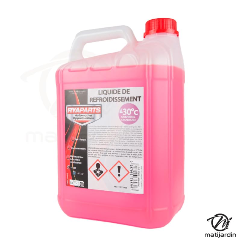 Matijardin - Liquide de refroidissement universel rose 5 litres