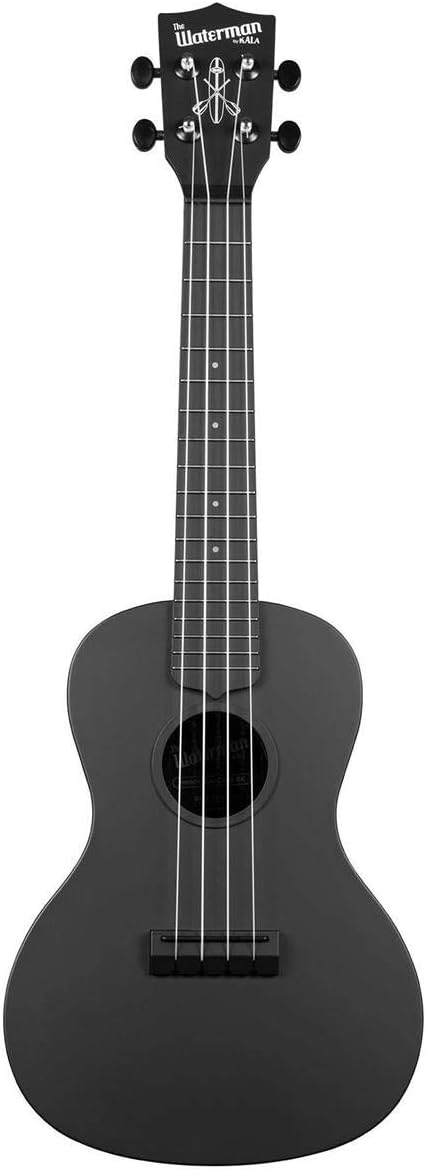Kala Waterman Concert Ukulele Chalkboard Black