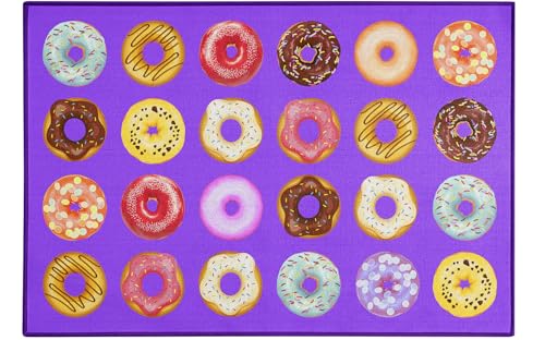 Booooom Jackson Classroom Rug (Purple, 6'56''x9'84'')