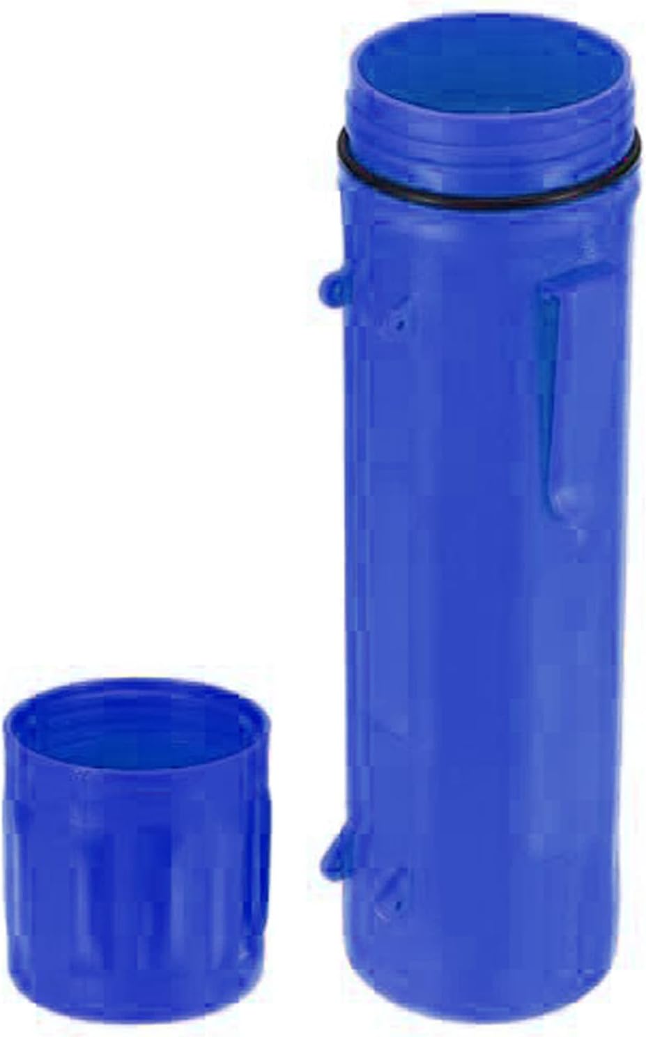 Fafeicy Welding Rod Storage Tube, 14 Inch Portable Dry Tube with Secure Lid | Airtight Electrode Container, Blue Plastic Holder for Workshop Jobsite