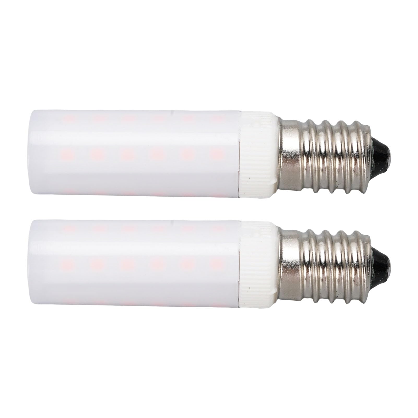 Muiltvoe 2PCS LED Effect Light Bulb, E14 2W 200LM PC Flicker Light Bulb with Warm Light, for Holiday Patio Outdoor Indoor Decorations