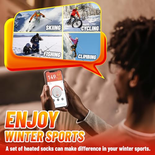 Diowner SK-01 5000Mah Rechargeable Heated Socks thumb #7