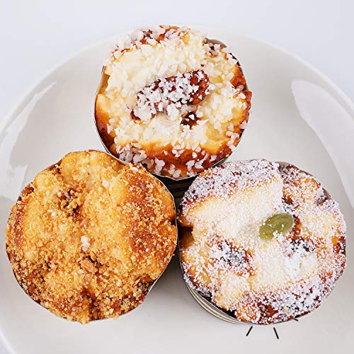 JUSTDOLIFE Artificial Cake Fake Cupcakes Simulation Realistic Artificial Food Faux Cakes Bread Dessert Decor Display Props Kitchen Toy Decoration Food Model 6 PCS