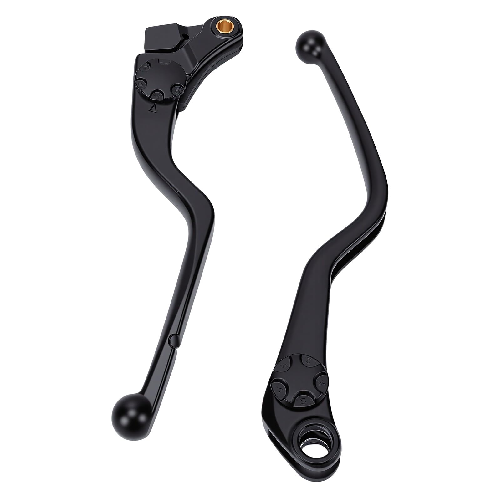 Tbest Set Leve Freno Frizione Moto, 2 Pezzi in Alluminio Anodizzato | Sostituzione OEM, Alluminio Anodizzato, Impugnatura Ergonomica, Manubrio, RA1250 RA1250S 2021-2024, RH975 RH1250S