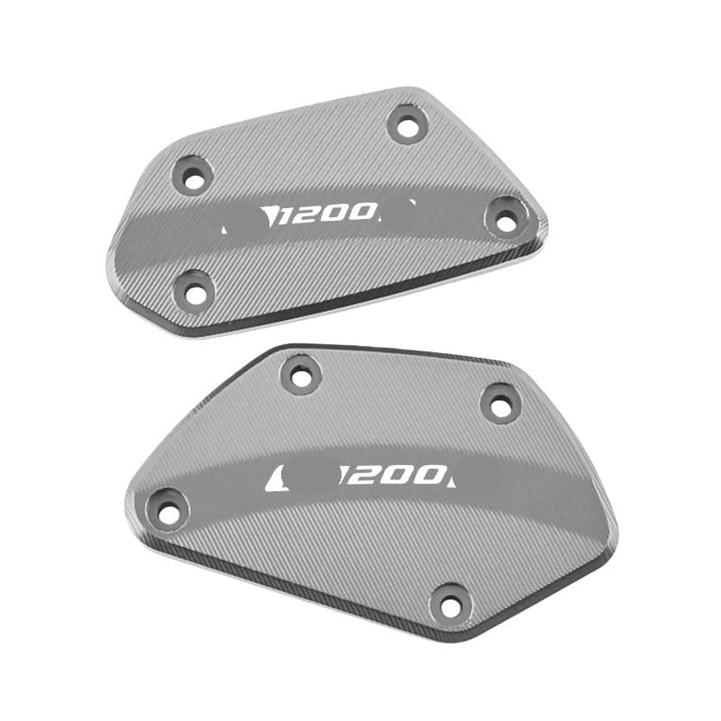 Couvercle reservoir liquide frein en alu CNC pour moto R1200R 2014-2019