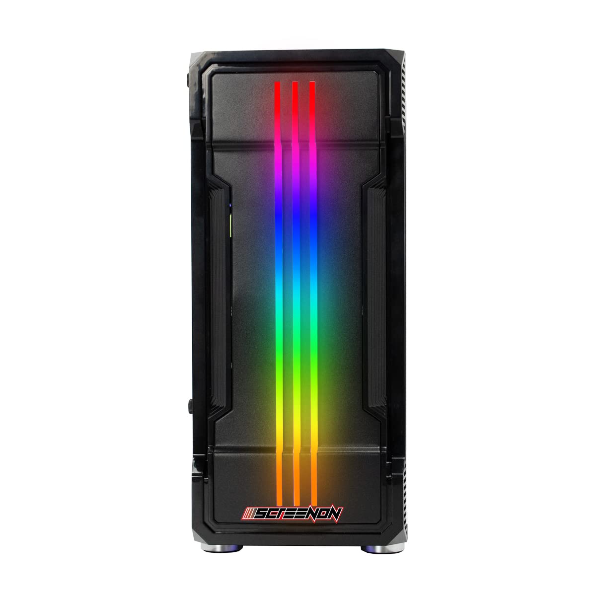 Komputer gamingowy Ryzen 5 5700G • Radeon RX 6500XT (4 GB) karta graficzna • 16 GB RAM DDR4 3200 MHz • 512 GB m.2 • Windows 11 Pro • Wi-Fi 300 Mbit/s • komputer dla graczy z 3-letnią