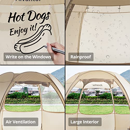 Alvantor Pop-Up-Baldachin Zelt – Vendor Booth Event Zelt – 30,5 x 30,5 cm Pop-Up-Baldachin für kommerzielle Aktivitäten… – Ansicht 6