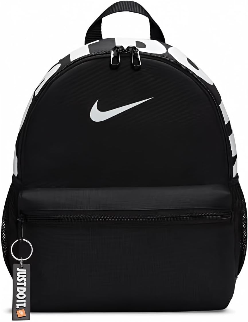 Nike Brasilia JDI Mini Backpack - Black/White