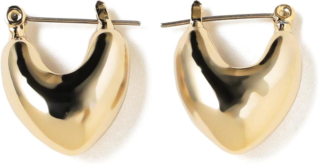 Amazon デミルクスビームス Demi Luxe Beams アクセサリー Ucalypt Plump フープピアス レディース Gold Free ネックレス 通販