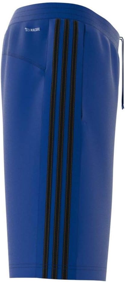 adidas Male Design 2 Move 3-Stripes Knitted Shorts, Collegiate Royal/Black , MT