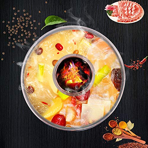 Olla tradicional china para hot pot 32 cm cobre miniatura 3