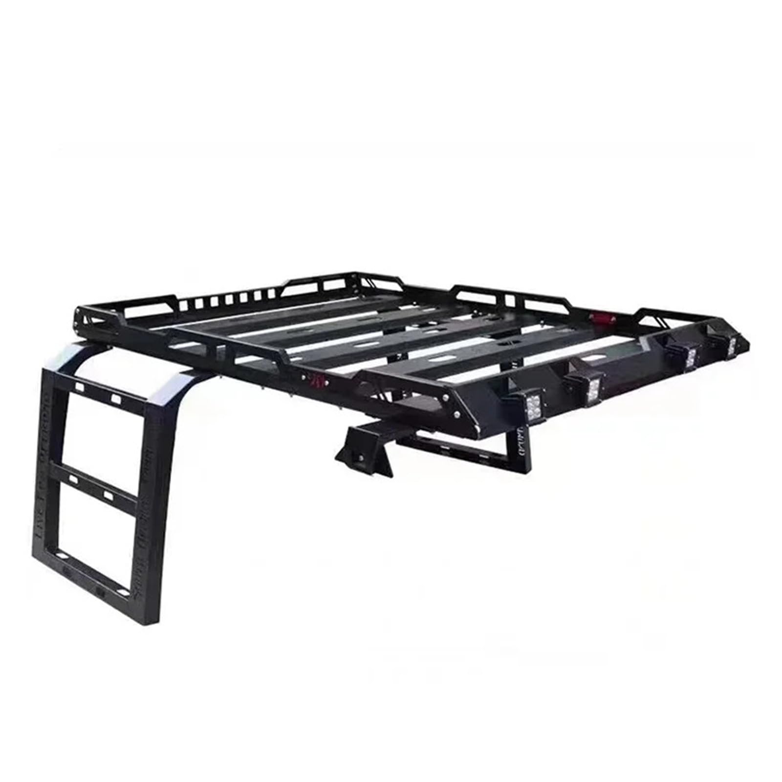 Compatible For Thule,Compatible For Yakima Roof Rack For Off-Road SUV 2007-2023, Aluminum Carrier With Side Step Accessory(JK 2 Doors)