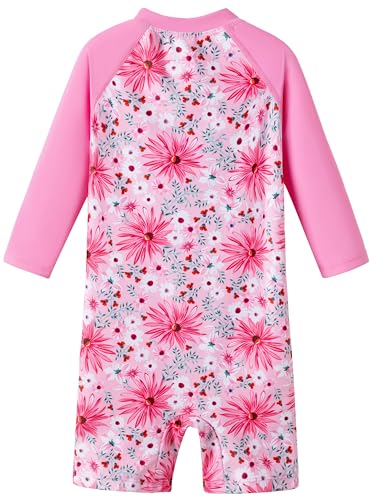 Image of Baby Girl Swimsuit Infant Rash Guard Swimwear Bathing Suit