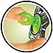 Diggin Slimeball Dodgetag Game Set. Slime Dodge-Balls & Target Tag Vests For Kids,Green