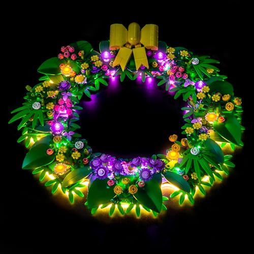 LocoLee Light kit Compatible with Lego 40957 Spring Wreath - No Actual Model Only Lights, LED Lighting Accessories Compatible with Lego Spring Wreath by LocoLee - Used condition - Image 3
