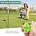 BOXOB 2pcs Golf Stroke Counter, Mini Golf Score Keeper Handy Portable 2-Player Shot Clicker Scorekeeper with Key Chain for Different Kinds of Competitions and Games (Green)