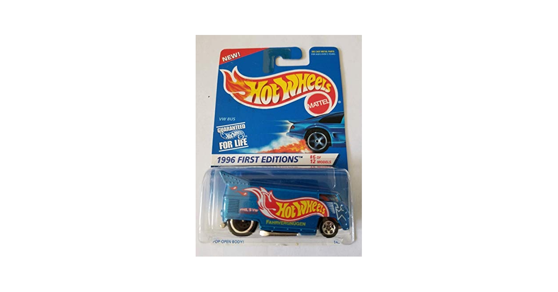 HW 　VW BUS DRAG BUS 30Anniversary★1996 1998 Hot Wheels 30th Anniversary 1996 First Edition VW Drag