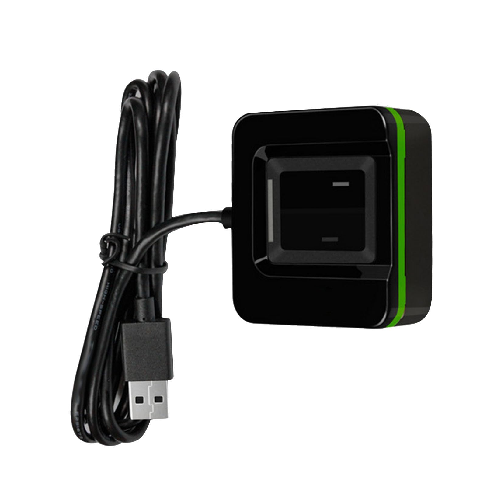 Czytnik Linii Papilarnych USB, Biometryczny Skaner Linii Papilarnych USB, Urządzenie Kablowe o Długości 5,9 Stopy z funkcją Szybkiego Dopasowywania, Idealne do Komputerów PC i Systemów