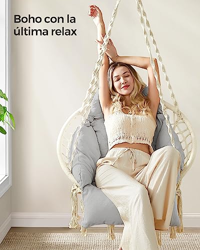 Consejos y reviews para comprar Sillas Colgantes con Soporte para Jardín que Puedes comprar On-line. 15 Imagen adicional