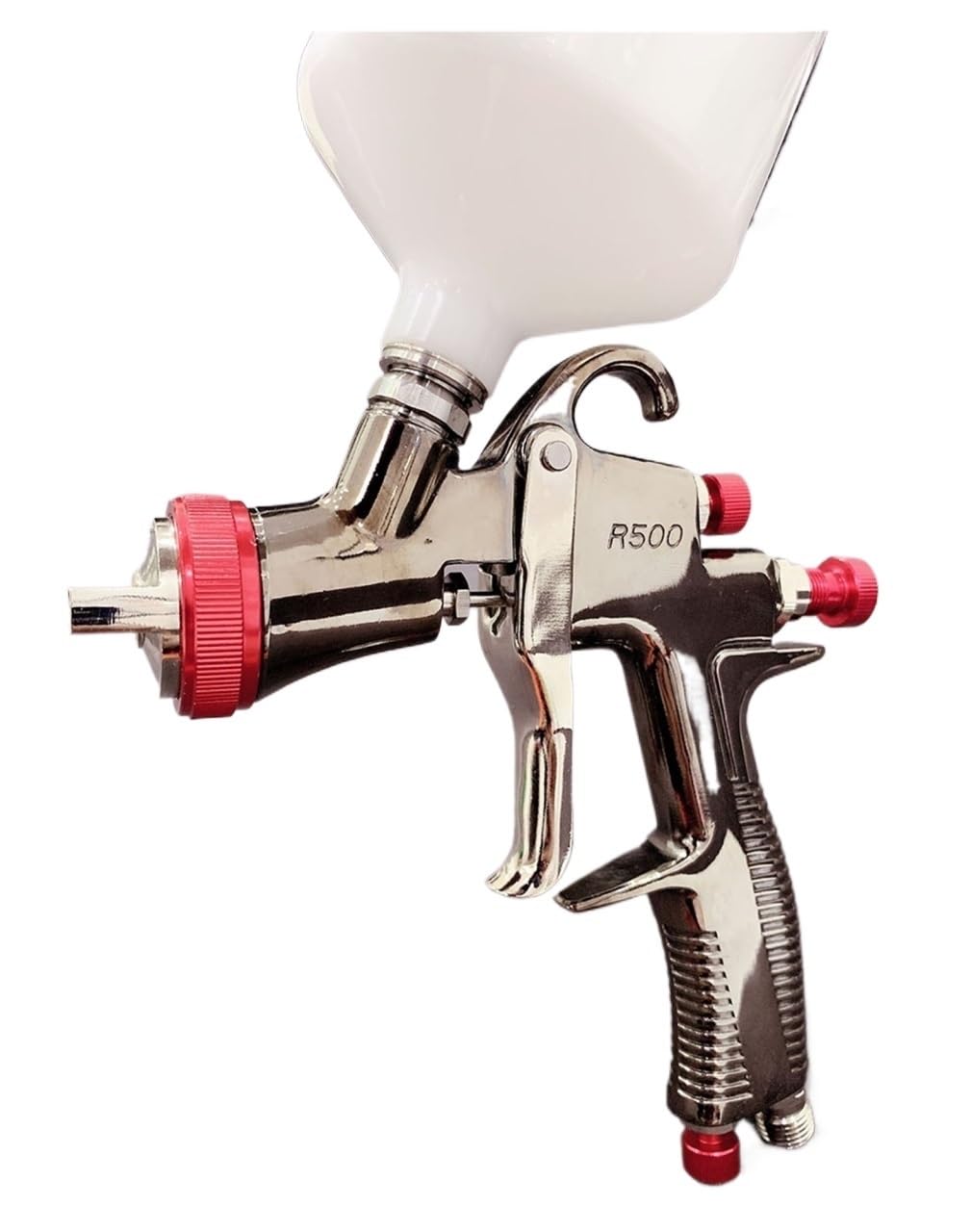 Pistolet Natryskowy, LVLP Air Spray Gun R500 Wykończenie samochodu Malarstwo 1.3mm Dysza 600cc Cup Grawitacja Motoryzacja Wykończenie Powierzchni Powierzchnia