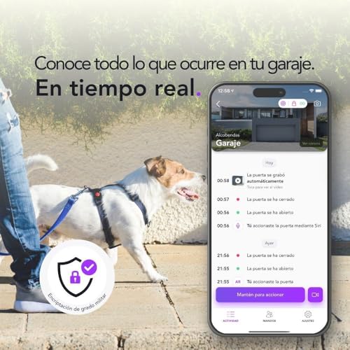 Miniatura 2 de Homyhub Starter Kit Mando A Distancia Garaje Wifi - Mucho Más Que Abrir Puerta De Garaje Con Tu Móvil Y Voz - Controla Max 2 Puertas Por Starter Kit