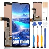 OLED Pantalla para LG G8X ThinQ LMG850EMW LCD Pantalla para LG V50S ThinQ LCD Display Touch Screen Assembly con kit de reparacin (negro sin marco, 6,4
