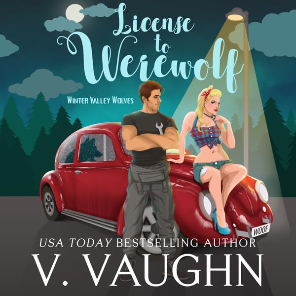Cover art for License to Werewolf
