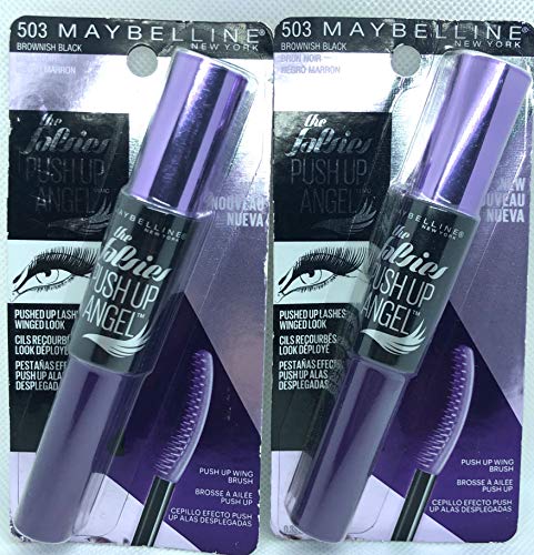 2-PK Maybelline Falsies 503 Washable Mascara, Brownish Black, 0.33 Fl Oz