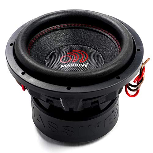 Massive Audio 10" 3000 Watt Subwoofer Dual 4 Ohm Competition SUMMOXL104 - Thumbnail 2