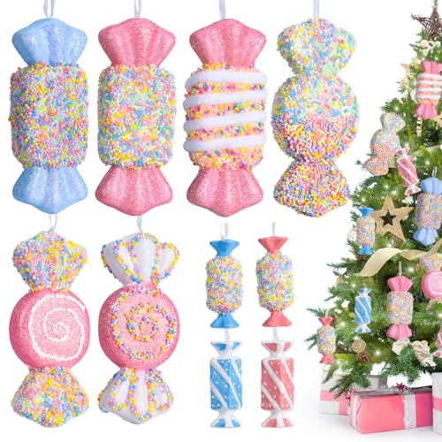 Sweeten Your Holidays With Pastel Candy Land Ornaments