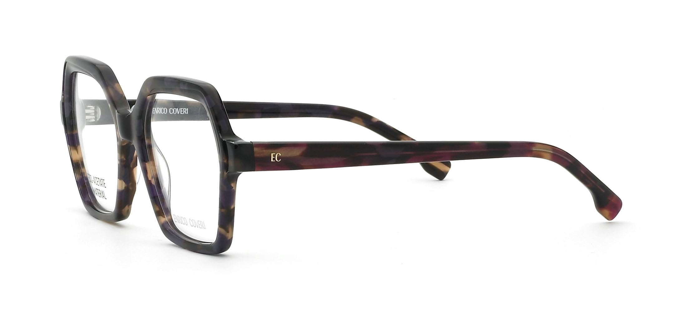 Enrico Coveri Okulary korekcyjne ECV138 damskie oprawki, Fioletowy