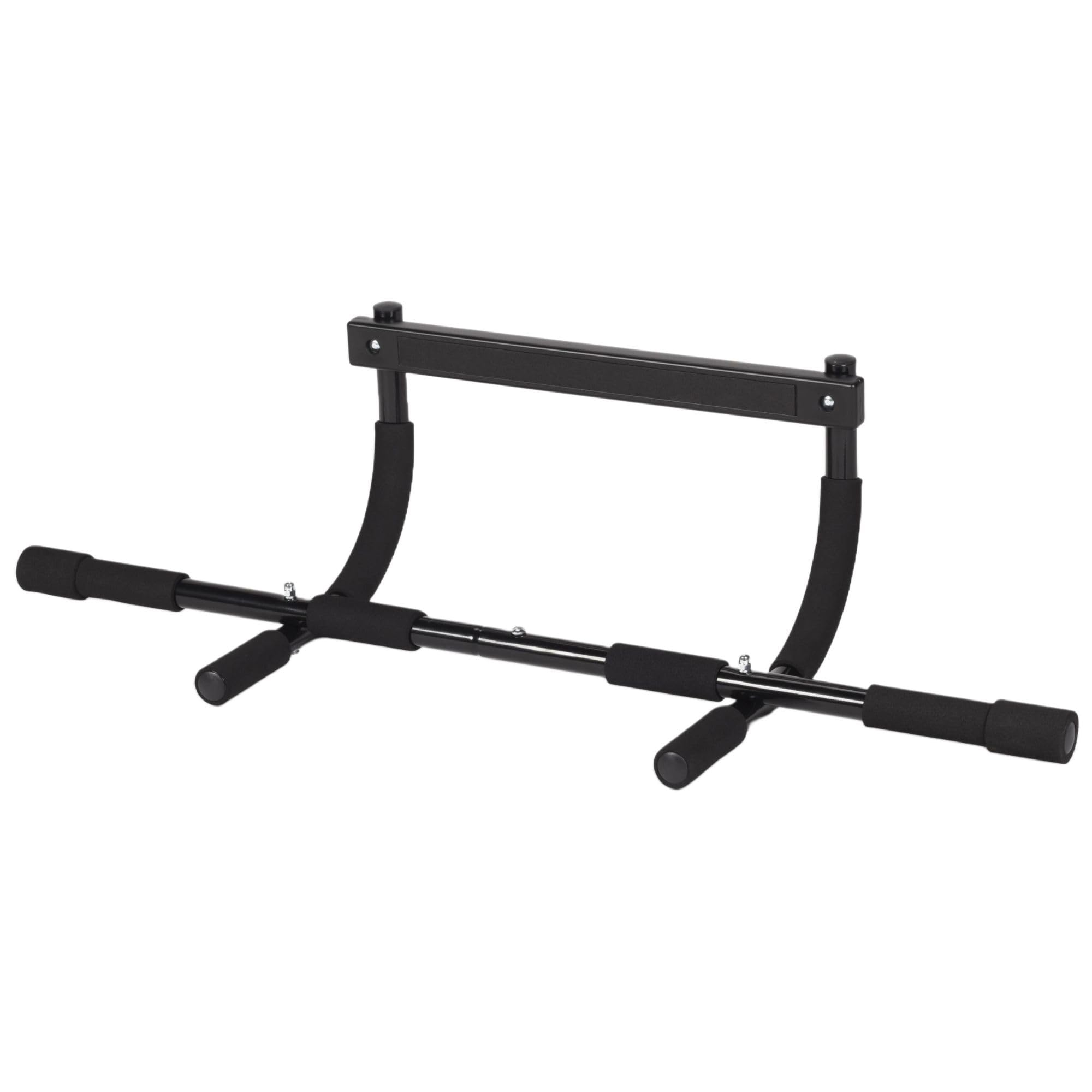 Stamina Products Multi-Function Pull-Up Bar for At-Home Upper-Body Workouts with 12 Grip Options for Targeting Chest Shoulders Back