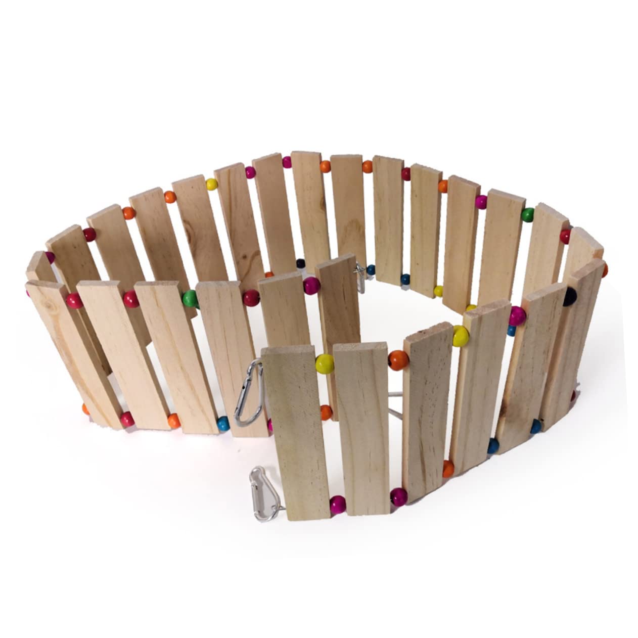 GALPADA Hanging Swing for Parrots Bird Ladder Perch for Climbing Chewing Swinging for Birds Like Macaws Poultry Coop