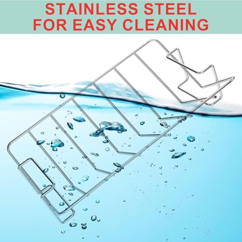 Rejilla Aletas para Ninja Woodfire OG900 OG800 Serie V Rack, Accesorios para Barbacoa Compatible con Ninja Barbacoa Eléctrica y Ahumador OG850EU, OG901EU - imagen 5