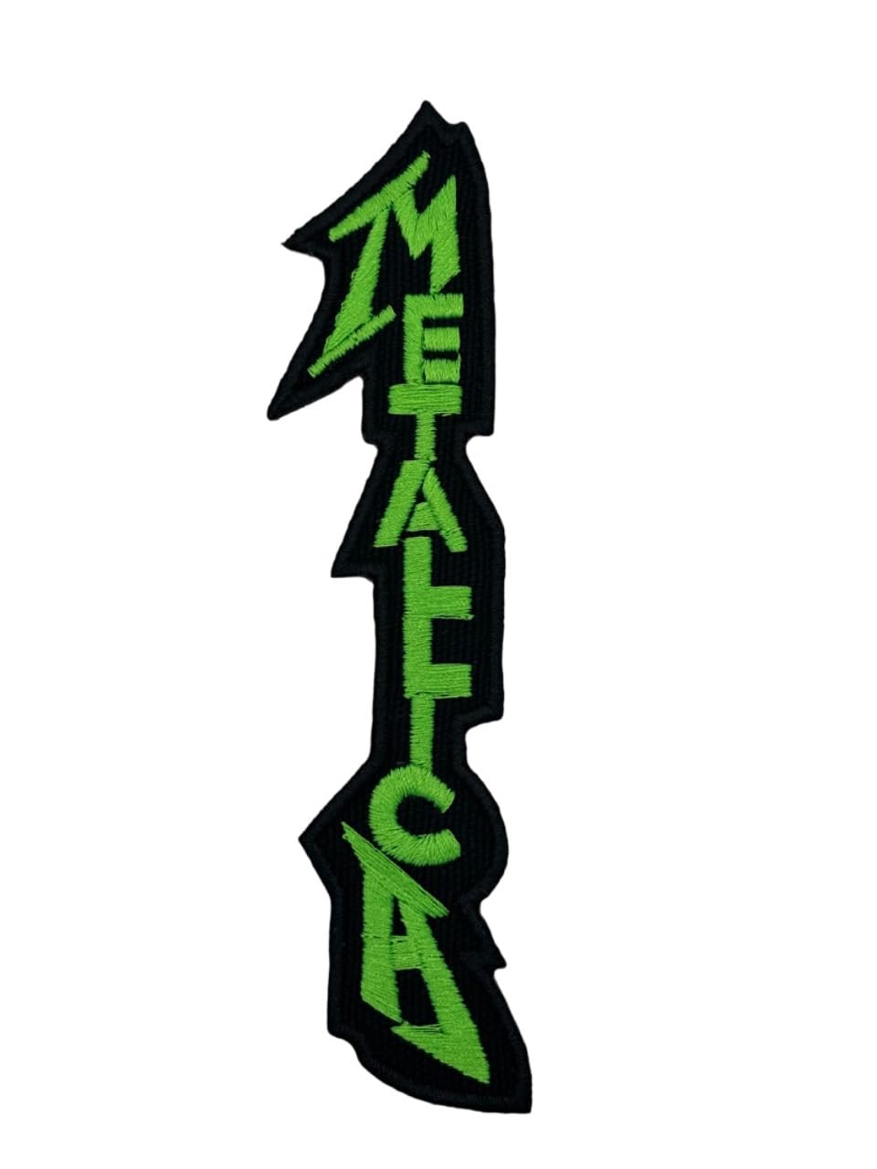 American Heavy Metal Band Embroidered Patch for Clothing - Sew-On or Iron-On Applique Badge - Trendy DIY Fashion Accessory - Unique Decorative Logo for Jackets, Jeans, and Bags - Vintage - Apparel