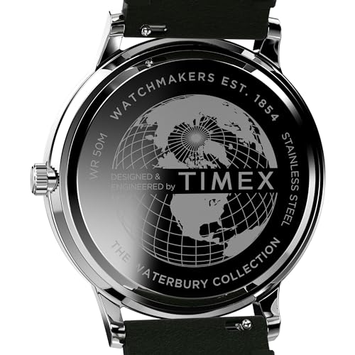 Image of TIMEX Waterbury Classic Analog Watch for Men with Round Dial & Water Resistant Man's Wrist Watches