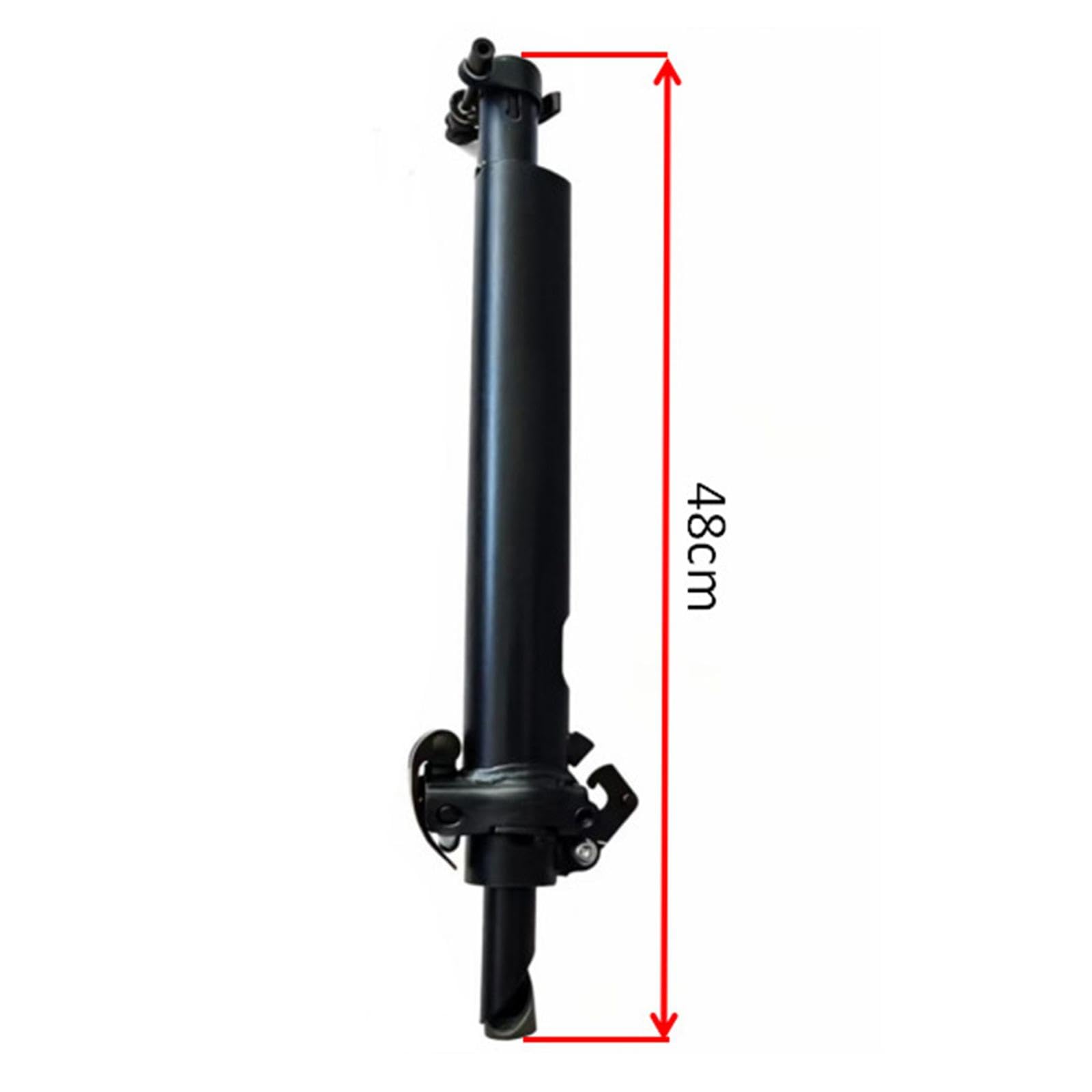perfk Potence de Guidon de Remplacement Robuste en Acier au Carbone pour trottinettes électriques, Accessoire Facile à Installer, rehausseur de Guidon Haut