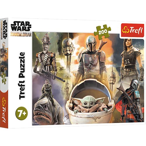 Trefl, 13276 Puzzle, Bereit zum Kämpfen, 200 Teile, Star Wars,