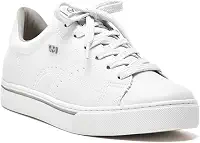Tênis Casual Feminino Napa Branco Via Marte 016-008-01
