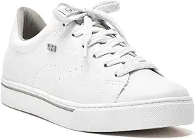 Tênis Casual Feminino Napa Branco Via Marte 016-008-01