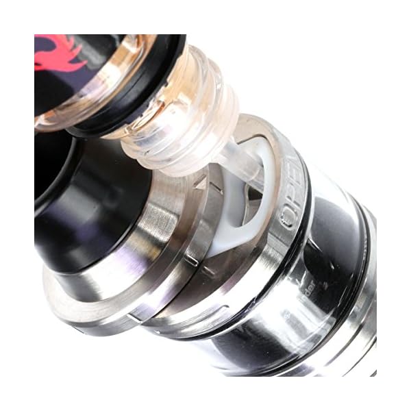 Eleaf ELLO Clearomizer 2 ml / 4 ml, Durchmesser 25 mm, Riccardo Verdampfer für e-Zigarette, schwarz – Bild 6