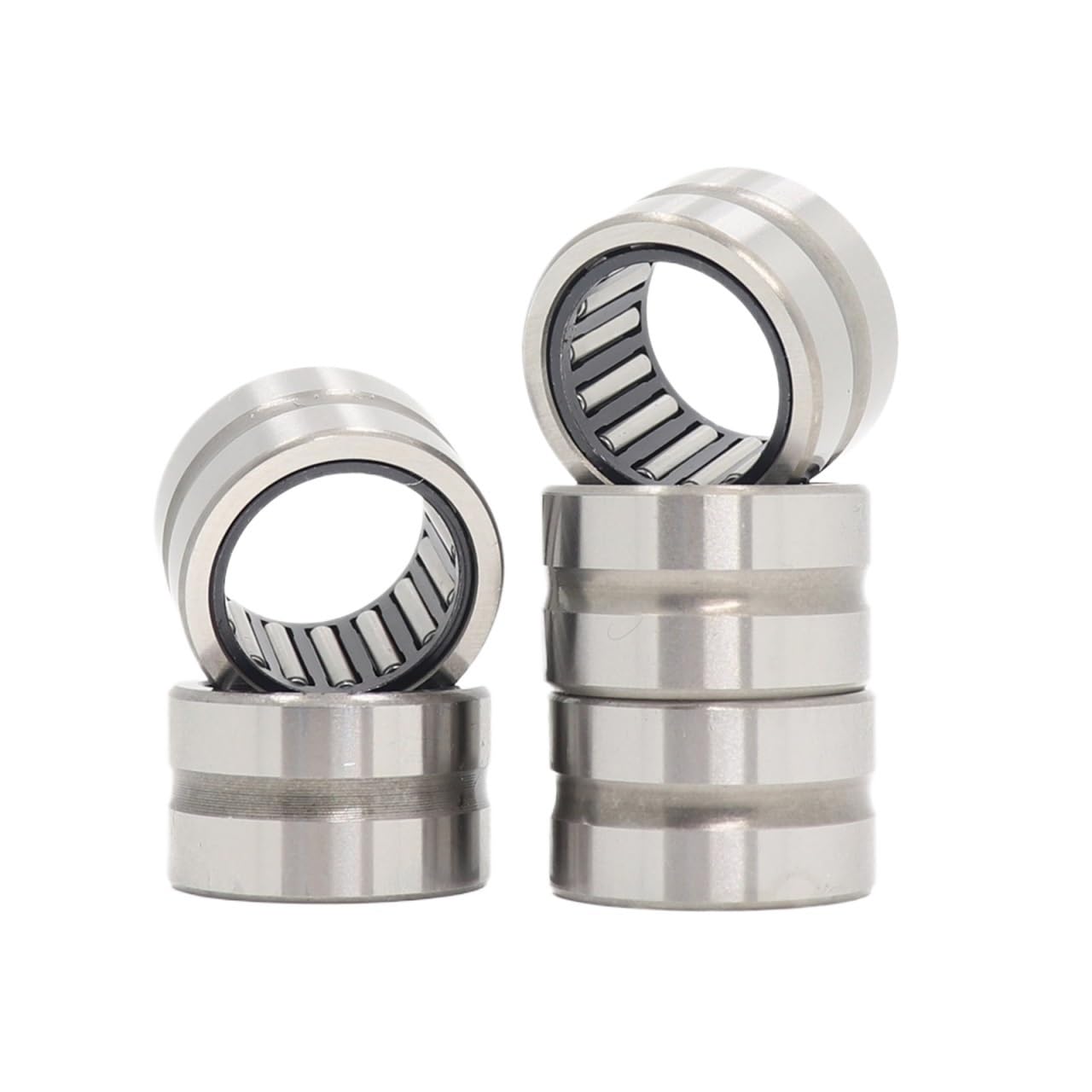 Rodamientos de agujas de collar sólido sin anillo interior, 25 x 33 x 20 mm, NK25/20, NK2520, 644804, 5 unidades